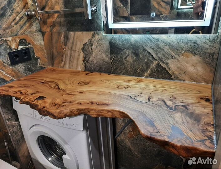 Столешница под раковину из слэба