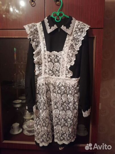 Школьная форма с фартуком