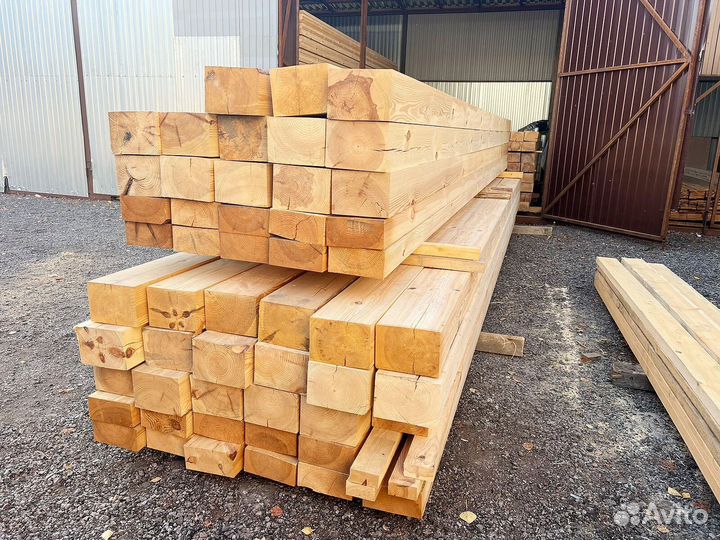 Доска обрезная 40х100х6000мм от производителя