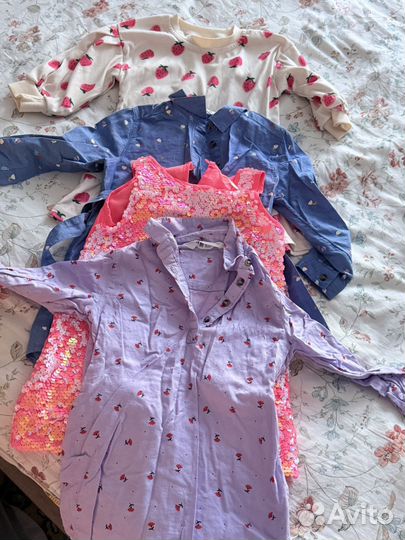 Платье в садик для девочки 92