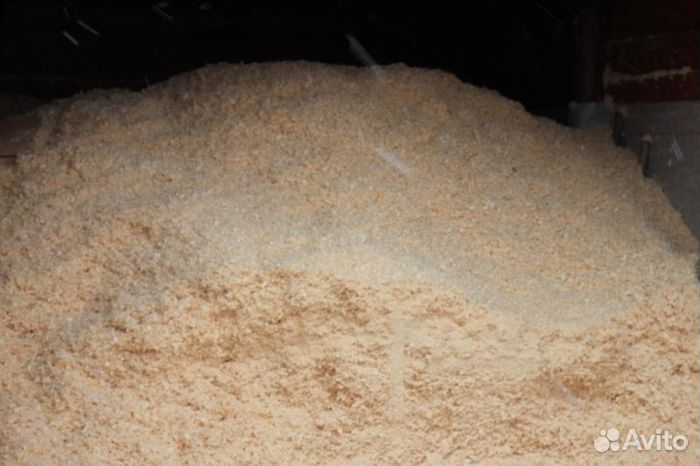 Опилки сухие стружка