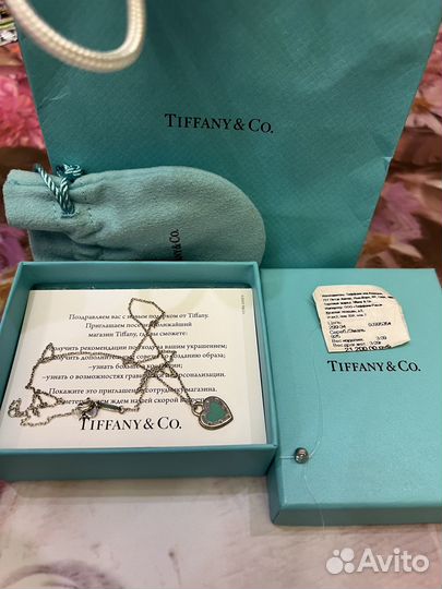 Колье tiffany co