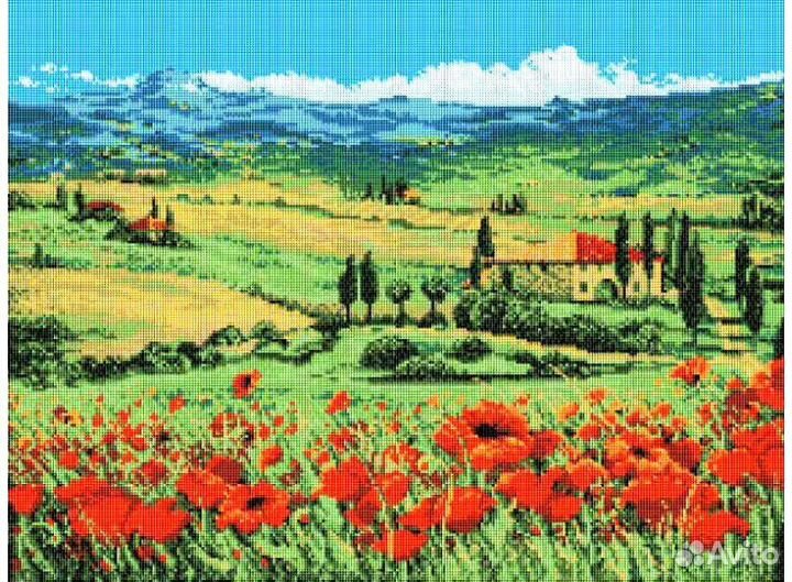 Набор алмазной мозаики 71х53 см