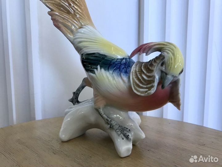 Фарфоровая статуэтка Королевский Фазан Карл Энс