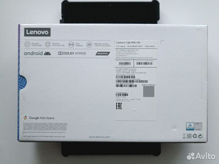 Планшет lenovo tab m10 hd