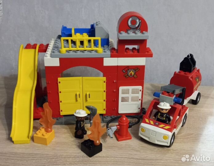 Lego duplo пожарная станция