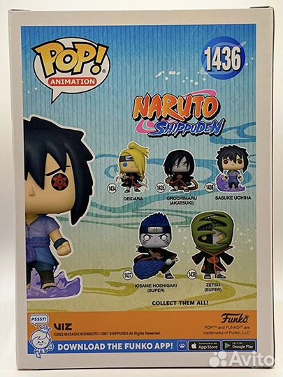 Фигурка Funko POP Naruto Shippuden Sasuke Uchiha