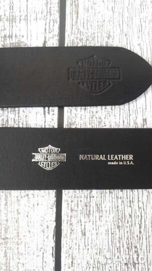 Кожаный ремень harley davidson