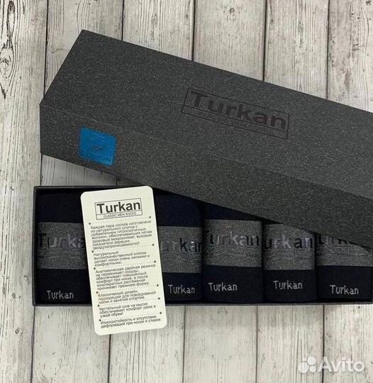 Носки в коробке мужские Turkan