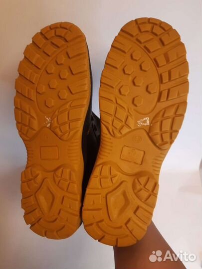 Ботинки мужские юфть дублированные новые, р.43