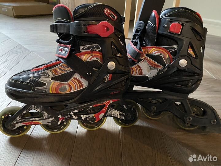 Ролики детские 36-41р раздвижные