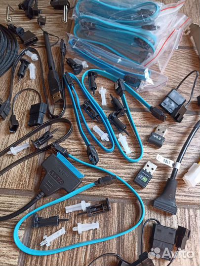 Переходник удлинитель Molex 3/4-pin 4/8-pin SATA