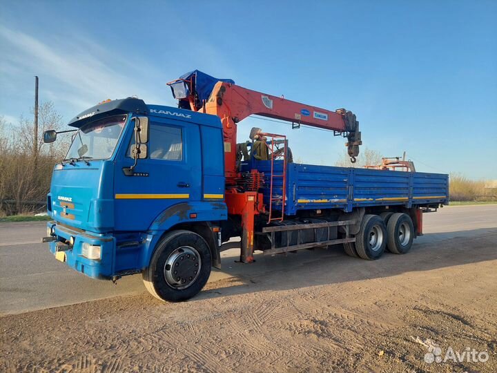 КАМАЗ 65117 с КМУ, 2013