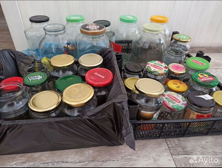 Банки стеклянные бесплатно