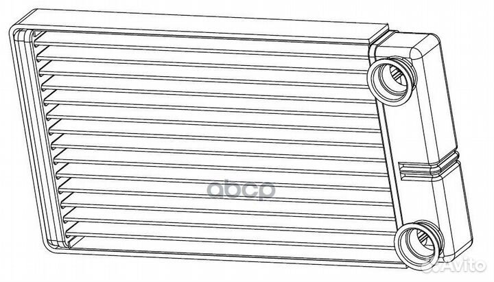 Радиатор отопителя алюм УАЗ 3163 Патриот 16 A/C