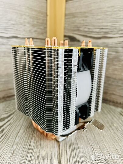 Кулер процеccорный RGB 4 трубки