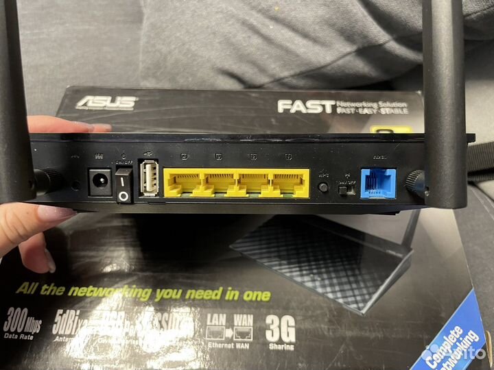 Wi-Fi роутер asus DSL-N12U