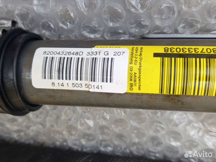 Рено сценик 2 - боковые шторки безопасности