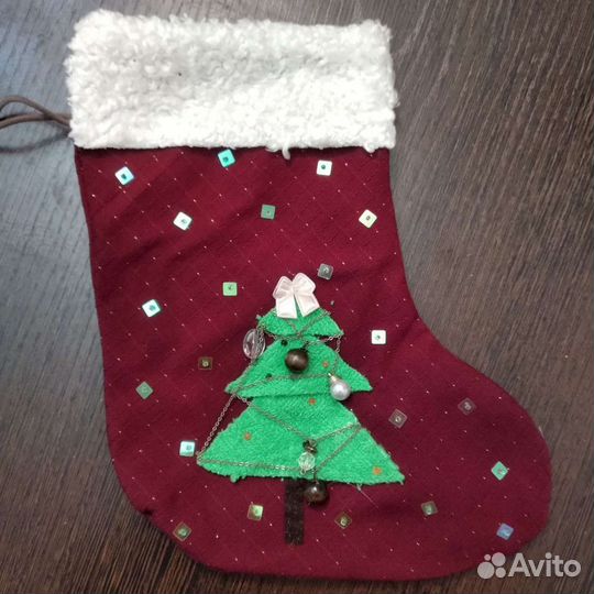 Сапожок новогодний