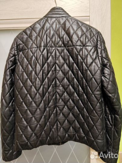 Кожаная куртка мужская