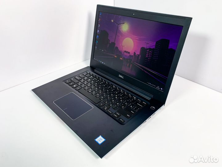 Ноутбук Dell Core i5-8250U/8Gb/SSD 256Gb/Гарантия