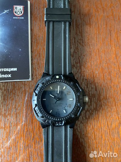 Часы luminox 0201 Black ops
