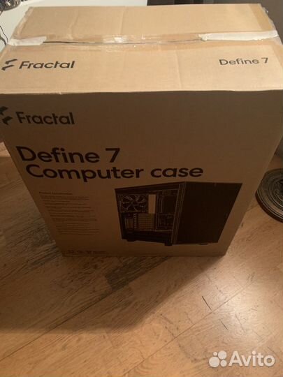 Корпус Fractal Design define 7 Black - TG