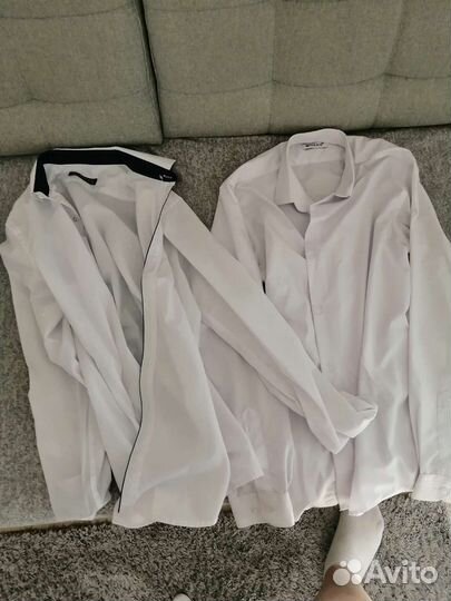 Рубашка белая школьная