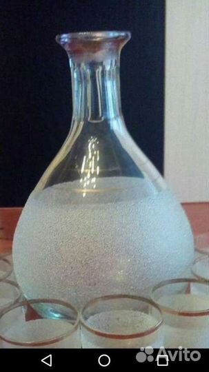 Графин с рюмками СССР