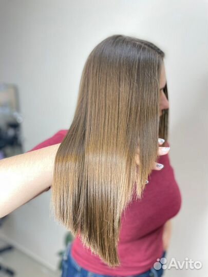 Кератин ботокс волос