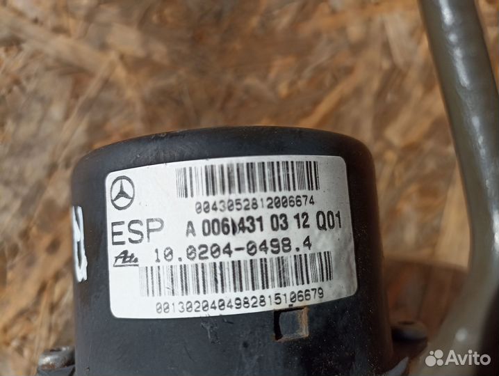 Блок ABS Mercedes W209