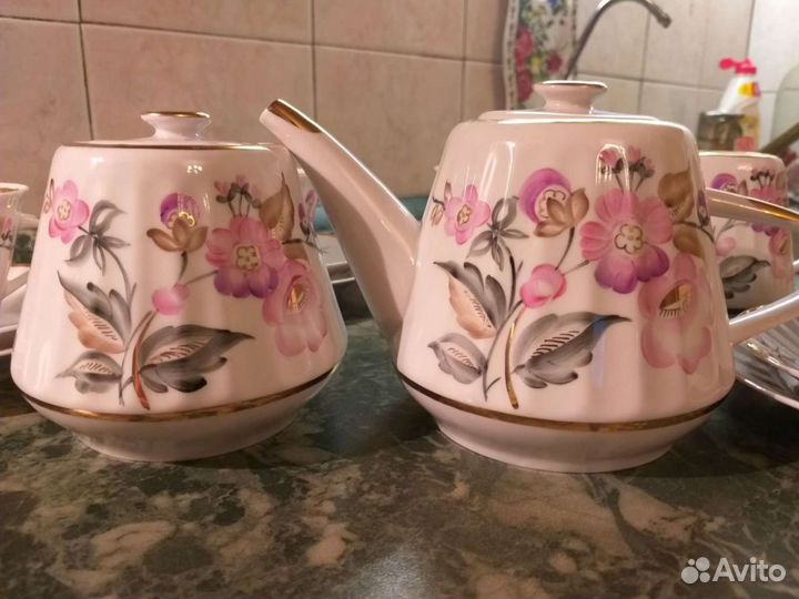 Фарфор ссср, чайно-кофейные сервизы