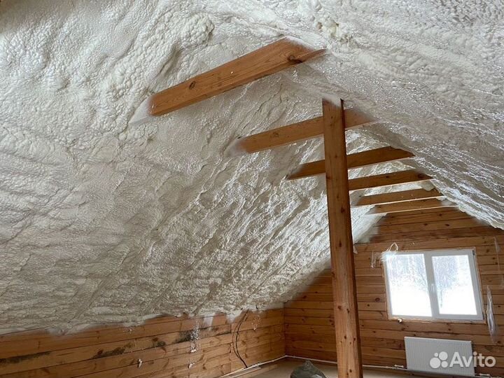 Утепление пенополиуретаном