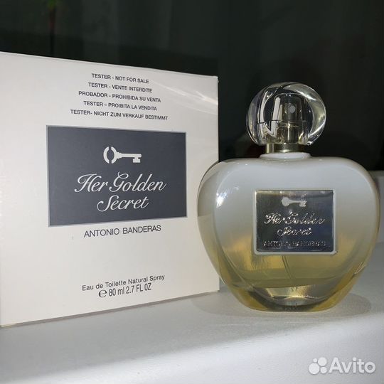 Оригинал 80мл antonio banderas HER golden secret
