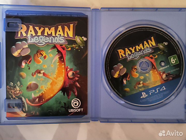 Rayman legends ps4 диск