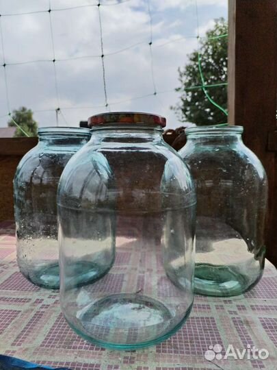 Банки стеклянные 3 литра
