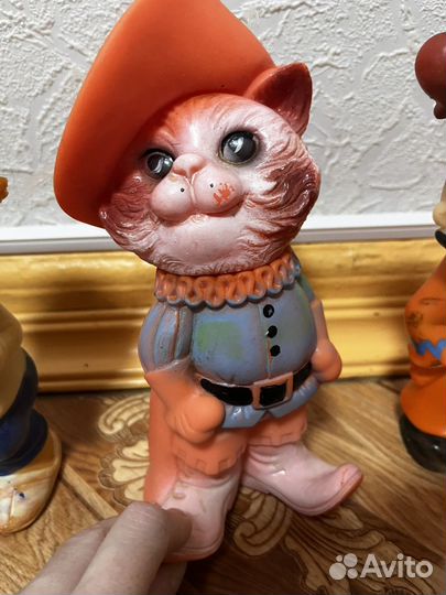 Резиновые игрушки СССР