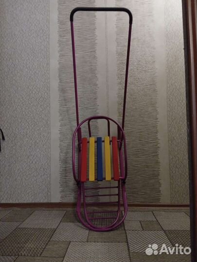 Детские зимние санки