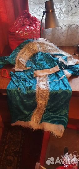 Костюм дела мороза и снегурочки