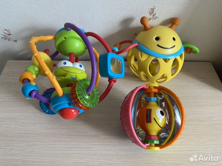 Игрушки skiphop tiny love bright starts