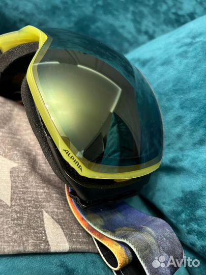 Очки горнолыжные alpina BIG horn MM (цвет yellow