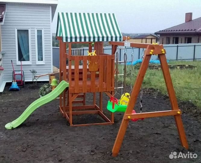 Детская игровая площадка для дачи Савушка