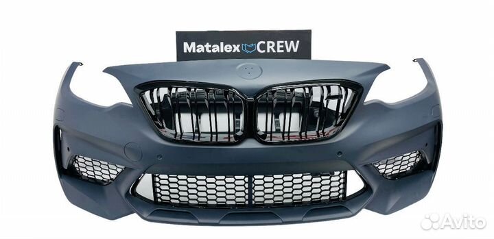 Передний бампер для BMW M2 F87 в сборе