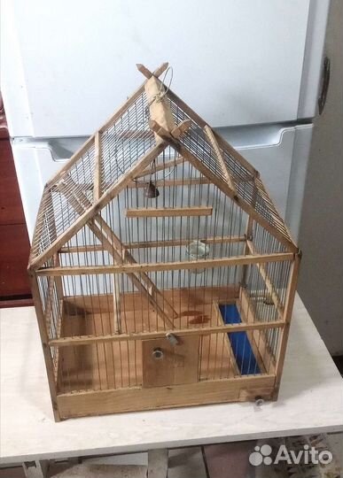 Клетка для птиц большая 40х28х50 см