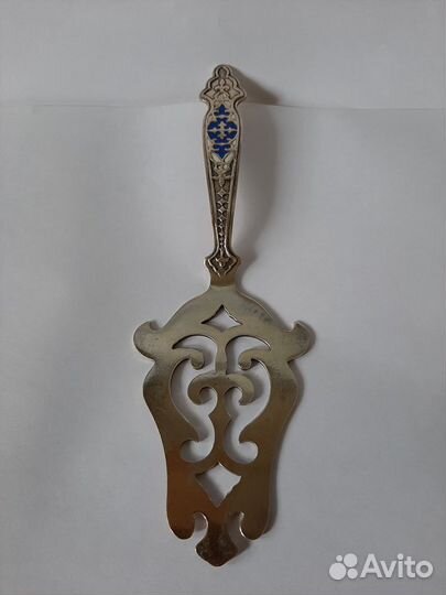 Винтажная лопатка для торта, пирожных и десерта. П