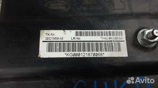 Подушка безопасности водителя land rover range rov