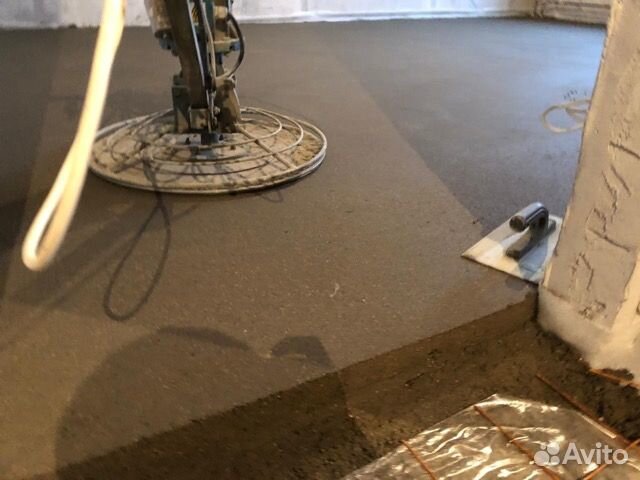 Полусухая стяжка пола под ключ