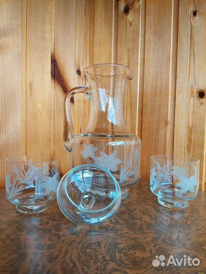 Графин со стаканами СССР