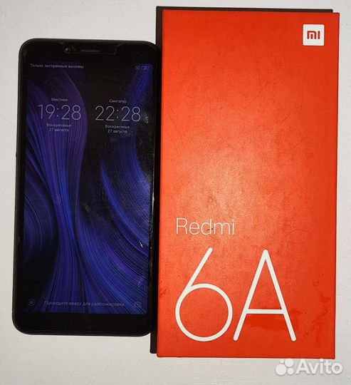 Телефон Xiaomi redmi 6a