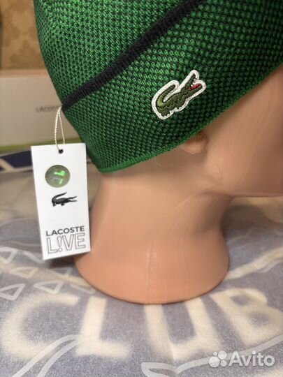 Шапка новая lacoste